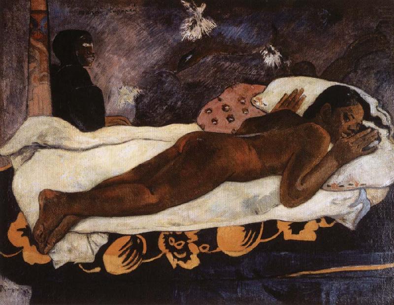 Paul Gauguin The Spirit of the Dead Watching china oil painting image